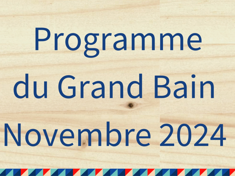 programme de novembre